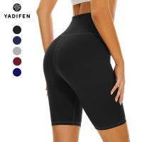 Womens Cycling Yoga Shorts Thin Fitness Casual High Waist Fashion Biker Streetwear Summer Power Stretch Tights Running Shorts