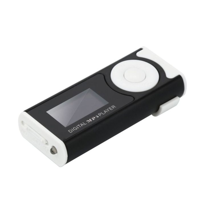 เครื่องเล่นเพลงดิจิตอล-mp3-mini-usb-oled-หน้าจอ-mp3รองรับ16-32gb-micro-sd-tf-card-light-clip-design-ไฟฉาย