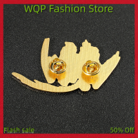 WQP Fashion Store ลดราคาด่วนเครื่องประดับอัญมณีลางบอกเหตุที่ดีไม่สามารถทำให้สามีเป็นรูปปีศาจได้เข็มกลัดรูปปีศาจนางฟ้า Aziraphale และเครื่องประดับคราวลีย์