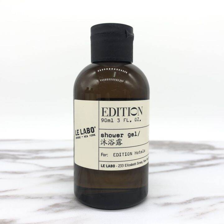 1 bottle of LE LABO EDITION wood black tea Edison shower gel body wash