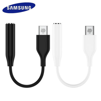 Samsung USB C ถึง 3.5 มม.อะแดปเตอร์เสียงประเภท C แจ็คหูฟัง Adaptateur สำหรับ Galaxy S22 Ultra S21 S20 Lite samsung S23 Ultra S23 +-kdddd