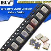 10pcs SMD 5070 active crystal oscillator OSC 25MHZ 6M 10M 12M 16M 20M 24M 25M 33M 50M 7050 5*7 WATTY Electronics