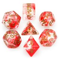 【✆】 7ชิ้น/เซ็ต SKULL ลูกเต๋า DND D &amp; D Dice D4 D6 D8 D10 D % D12 D20 Polyhedral เกมชุดลูกเต๋าสำหรับเกมตาราง MTG RPG