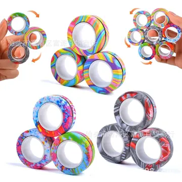 FinGears Magnetic Rings Anti-stress Anxiety Relief Focus Decompression,  multiple combinations - Walmart.ca
