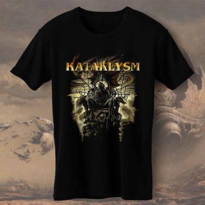 Kataklysm Prevail Melodic Death Metal HeavenS Venom T-Shirt Mens T Shirts Tee  81VU