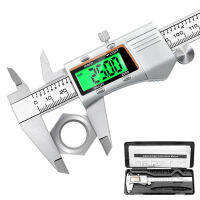 Stainless Steel Metal Shell Digital Caliper Electronic Vernier Caliper Backlight Screen 0-150mm Measuring Tools