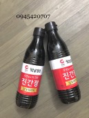 Nước tương (xì dầu) Hàn Quốc 500ml - Nắp Đen sản phẩm tốt chất lượng cao đảm bảo an toàn cho sức khỏe người sử dụng cam kết như hình