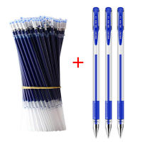 ชุดปากกาเจลสีดำสีน้ำเงินลูกลื่น 0.5 มม. เติมน่ารักปากกาเขียนโรงเรียนและสำนักงานอุปกรณ์เครื่องเขียนเกาหลี Kawaii-kxodc9393