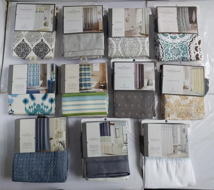 Threshold (by Target) Shower Curtains Assorted Designs NewUSA Lazada PH