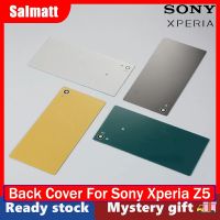 Salmatt เคสกระจกฝาหลัง E6683 E6653 E6633สำหรับ Sony Xperia Z5 E6603พร้อมชิป NFC ด้านหลังสำหรับฝาครอบ SONY XPERIA Z5