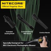 NITECORE หัวฉีดอเนกประสงค์ NIA003 NIA004,อุปกรณ์ทำความสะอาดกล้องขยายช่องแปรงปัดสำหรับกล้องไฟฟ้า BB2เครื่องเป่าลมกลางแจ้งโดยเฉพาะ