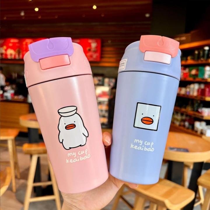 ซื้อหนึ่งแถมหนึ่งฟรี-500มิลลิลิตรพรีเมี่ยมแก้วกาแฟเดินทางสแตนเลสร้อนแก้วถ้วยกระติกเทอร์โมขวดน้ำชาแก้ว-thermocup