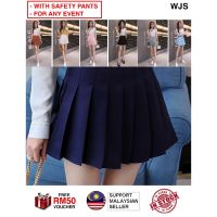 COD ✲♞ The Nonexistent Shop32dsgd0 ??FREE RM50 VOUCHER? MLQ Latest Hot Korean Style Women Short Mini Skirt A-Line Pleated Safety Pants Inner Tennis Skirt