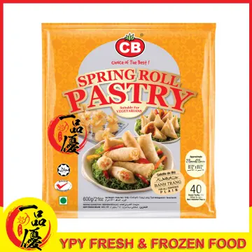 Spring Roll Pastry 215mmx215mm 40sheets - Chinese Supermarket