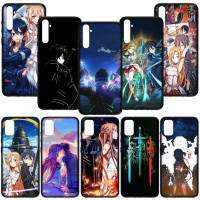 ปก Phone Casing เคสโทรศัพท์ H176 DA70 sword Art Online Anime อ่อนนุ่ม หรับ Samsung Galaxy A12 A11 A31 A71 A51 A21S A50 A10 A20 A30 A20S A30S A52 A50S A10S A70 A02S M02 A02 A04S A32 4G 5G A03S A52S A04 ซิลิโคน Coque