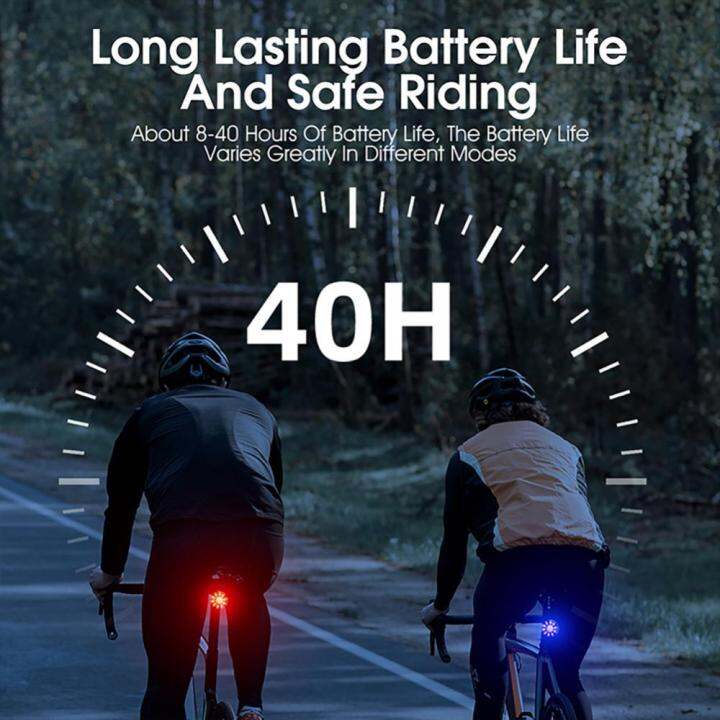 ความสว่างสูงเตือนความปลอดภัย-led-ไฟท้ายจักรยานปั่นจักรยานตะวันตก-สินค้ามาใหม่มี6โหมดชาร์จ-usb-ได้เพื่อความปลอดภัยเมื่อเบรก
