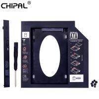 【Corner house】 CHIPAL Universal 2nd HDD Caddy 9.5มม. SATA 3.0สำหรับ2.5 39; 39; 9มม. 7มม. SSD เคสฮาร์ดไดรฟ์ Enclosure สำหรับแล็ปท็อป DVD-ROM CD-ROM Optibay