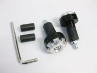 ปลายแฮนด์CNC สีดำ ALUMINUM BAR END BLACK