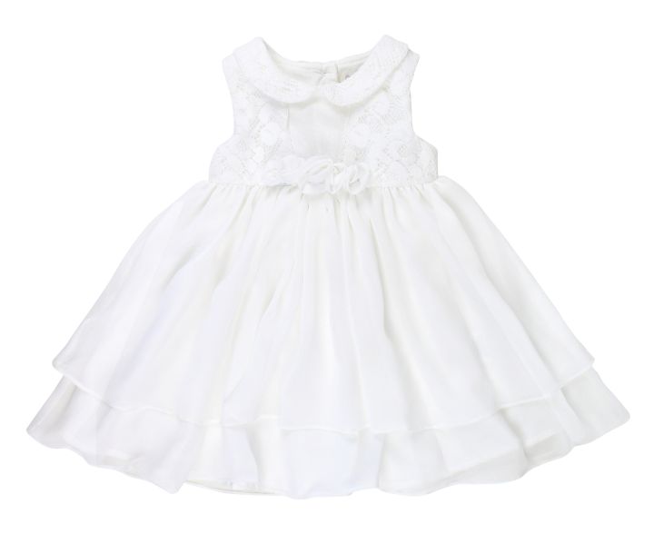 Periwinkle Baby Girl Thea Christening White Baptismal Dress In Complete ...