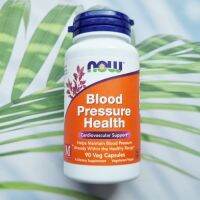 อาหารเสริม สุขภาพความดันโลหิต Blood Pressure Health 90 Veg Capsules (Now Foods®)