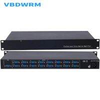 อุปกรณ์แบ่งจอ VGA 1X16 ST-VS1016มืออาชีพอุปกรณ์แบ่งจอ VGA 16-พอร์ต1X16ผู้จัดจำหน่าย VGA 1 In 16ออกพร้อมแหล่งจ่ายไฟ12V
