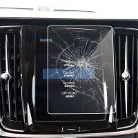 8.7 Inch HD Clear Touch Screen Protector Car GPS Navigation Tempered Glass Film for Volvo XC40 XC 40 2018 2019 Car Accessories