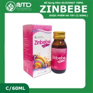 siro cho bé Zinbebe - Cung cấp kẽm cho trẻ suy dinh dưỡng, còi xương