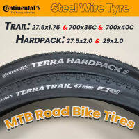 Continental Terra ลวดยางล้อ27.529700C Mountain Road Bike Unfoldable ยางเดินทางOff-Road จักรยานลวดเหล็กยาง