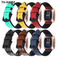 ⌚✤✳₪ (Substitute) Suitable for fitbit versa2 smart silicone leather strap versa/lite