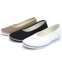 COD DSFGREYTRUYTU Women Canvas Flats Shoes Casual Loafers Shoes