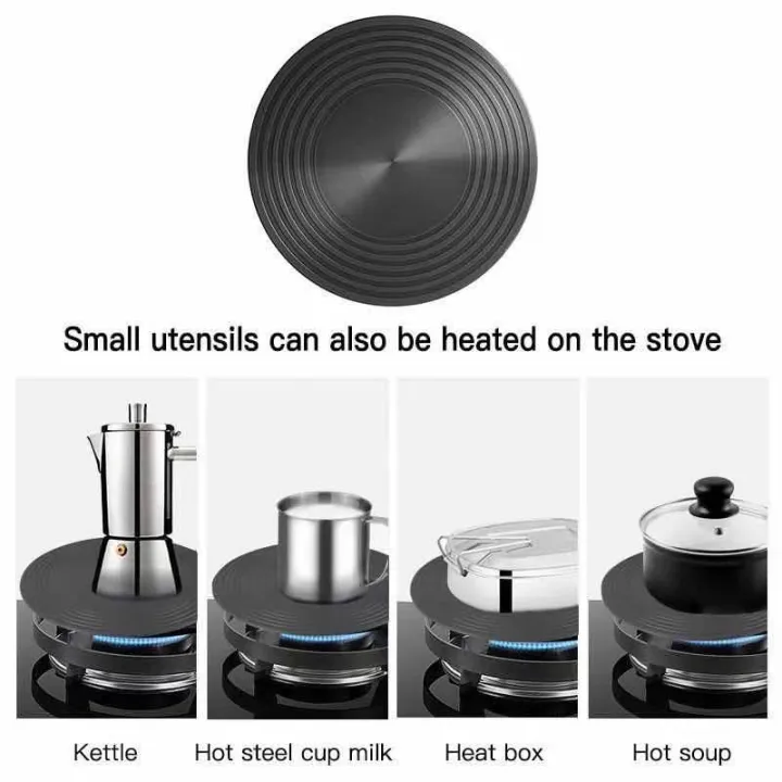 Heat diffuser for gas stove heat conduction plate defrost heating