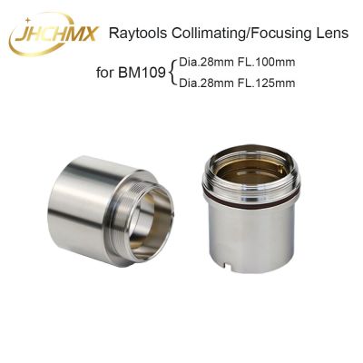 JHCHMX Raytools BM109 Collimating/Focus Lens With Lens Holder Dia.28 FL.100/125mm for 0-3000W BM109 Fiber Laser Cutting Head