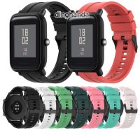 Wristband Silicone Band Sport Strap For Huami Amazfit Bip Lite Bip S U Pro Bip 3 pro Replacement Bracelet 【BYUE】