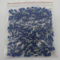 500ชิ้นท่อไนลอนแบบเย็นรูปทรงเข็มแบบยุโรปท่อจมูก Ve 0.5mm2 1.5mm2 2.5mm2 6mm2