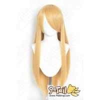 ?สินค้าขายดี? วิกคอสเพลย์ วิกผม COSPLAY วิกผมสีบรอนซ์ทองไหมผสม 80 CM