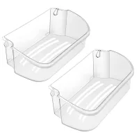 2-Pack 240356402 Refrigerator Door Bin Replacement Part, Compatible for Refrigerator Door Shelf Parts