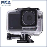 MCR เคสกันน้ำหน้าจอสัมผัสฝาหลังดำน้ำฝาครอบป้องกันเข้ากันได้สำหรับ Osmo Action 3 Action Camera