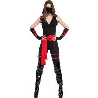 Umorden Women S Black Mortal Deadly Ninja เครื่องแต่งกาย Warrior Cosplay ผู้ใหญ่ Halloween Party Carnival Costumes