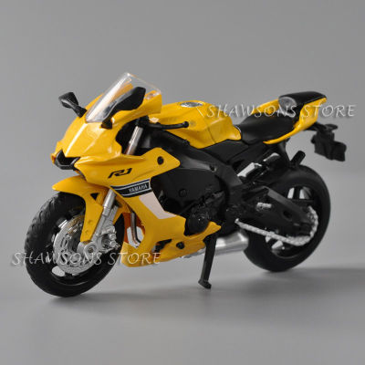 1:18 Scale Diecast Motorcycle Model Toy Yamaha YZF-R1 Sport Bike