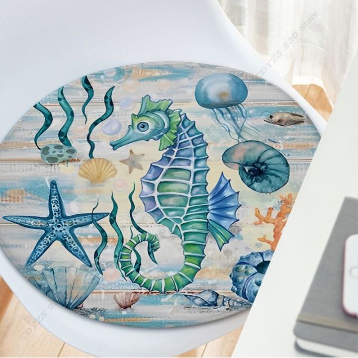 lz-turtle-octopus-printed-round-seat-cushion-office-dining-stool-pad-sponge-sofa-mat-non-slip-sofa-cushion
