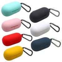 ◑ New Earphone Shell Case Soft Silicone Cover For OnePlus Buds Z Headset Protective Cover Earphone Accessories With Hook