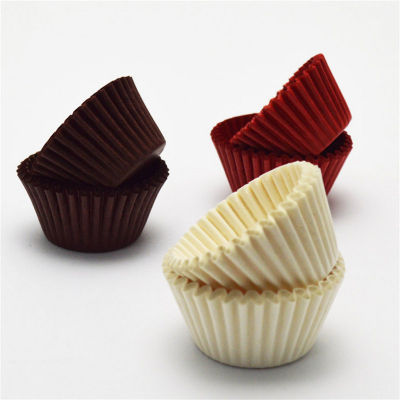 500/1000 Pcs Chocolate Paper Muffin Cupcake Liner Baking Cups Cake Stand Decorating for Party Wedding Cupcakes Cases