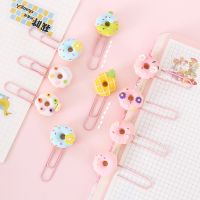 TUTU 5pcs/lot donuts Paper Clips Funny Paperclips Bookmarks Planner Clips for Fun Office Supplies School Gifts H0567