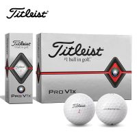 Golf Pro V1X Titeres ลูกกอล์ฟสามชั้นสี่ชั้น【12แคปซูล1กล่อง】