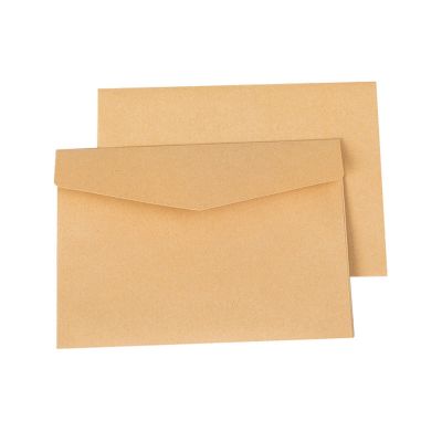 100Piece Classical Kraft Blank Mini Paper Envelopes Wedding Invitation Envelope 105 X 70mm