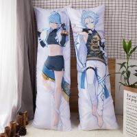 เคสหมอนกอดอะนิเมะเกม Dakimakura Genshin Impact Chongyun Kado Pacar โอตาคุ Waifu ไม่มีฟิลเลอร์