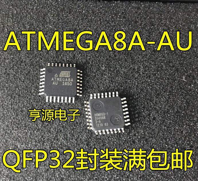 ช้อปปิ้งฟรี10ชิ้น ATMEGA8-16AU ATMEGA8A-AU QFP32 ATMEGA8A-MU QFN32ไมโคร ...