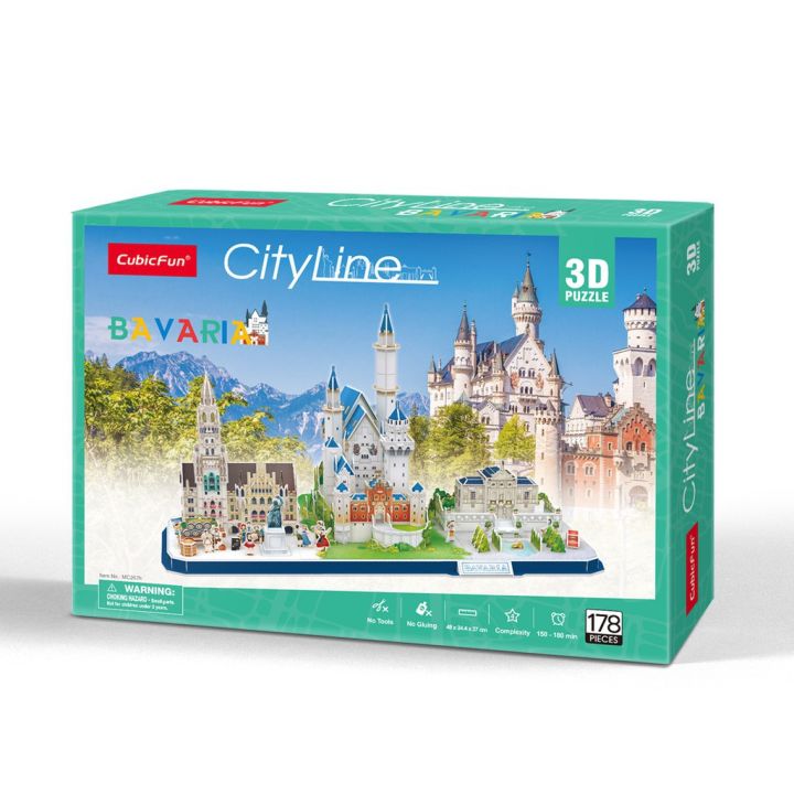 Mô Hình Giấy 3D CubicFun  Led Cityline Dubai L523h  Lazadavn
