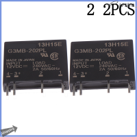 jianzhanqinl ใหม่1/2ชิ้น12V/24V DC-AC G3MB-202P PCB SSR โมดูลโซลิดสเตทรีเลย์