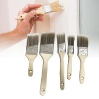 5Pcs Paint Brushes painting Paint Brush Variety Angle Professional Oil Painting Brushes for Furniture Crafts Arts Doors Walls Paint Tools Accessories